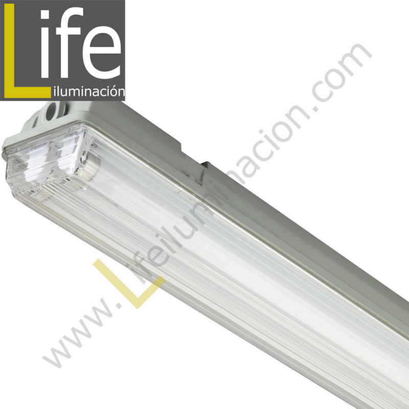 LFH2X36W LUMINARIA HERMETICA IP65 PARA EXTERIORES/INTERIORES LIFE