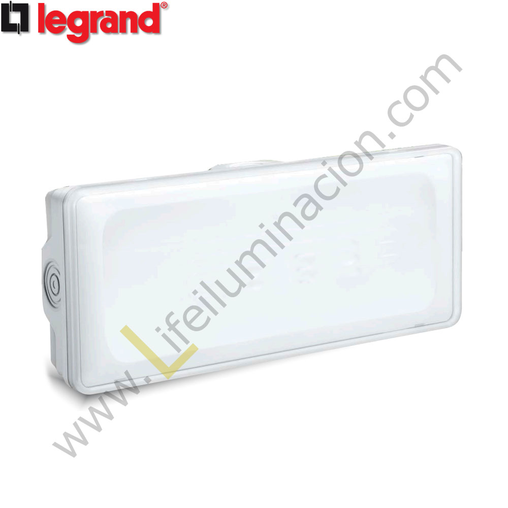 Luz de emergencia Led “Legrand” B65 1h 100 Lum P/Np LIFE ILUMINACION