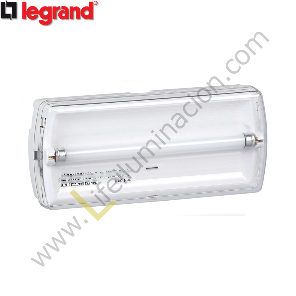 Luz de emergencia U21 “Legrand” New, 160 lum, 1 h, IP42, tubo
