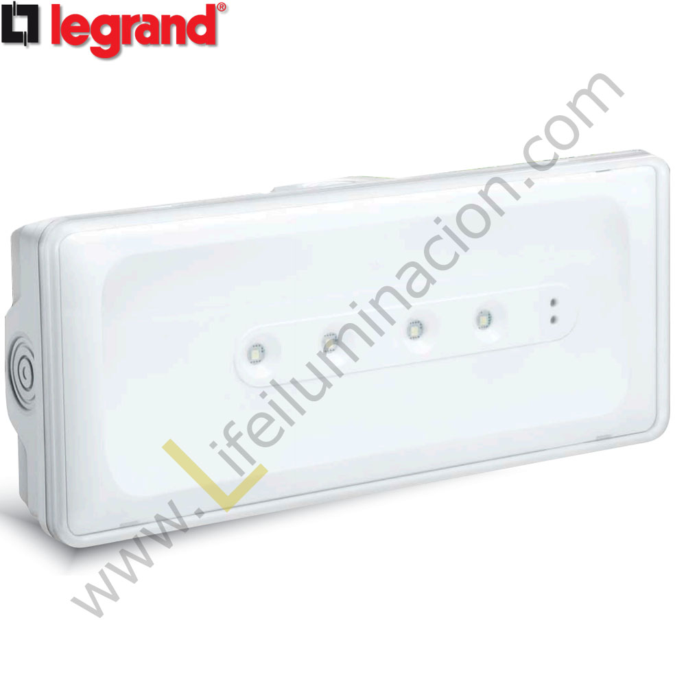 Luza de emergencia Led “Legrand” Weatherproof 2h 1000 lúmenes NP LIFE